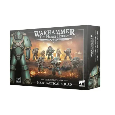 Set figurine warhammer the horus heresy, games workshop, legion mkvi tactical squad, 20 miniaturi, model 31-172